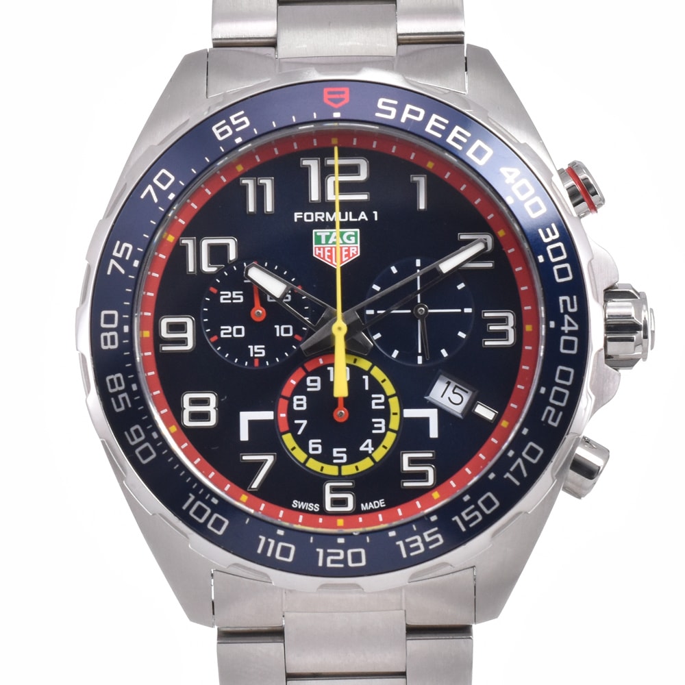 タグホイヤー TAG HEUER CAZ101AL フォーミュラ1 レッドブル レーシング ブルー クォーツ メンズ 美品 保証書付き 腕時計 J#150341
