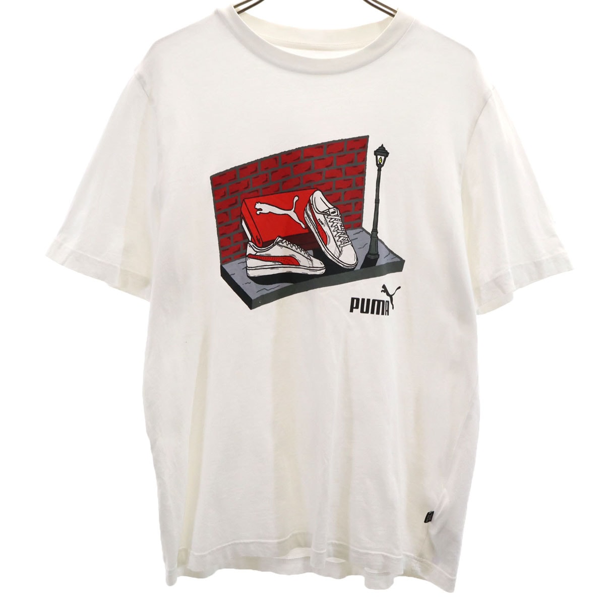 PUMA プーマ 半袖 Tシャツ M ホワイト