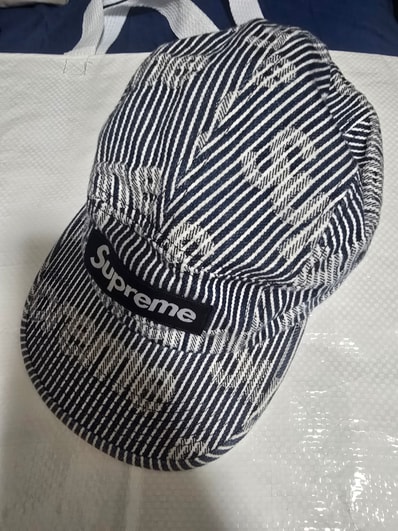 Supreme Denim Camp Cap "Stripe" (24SS)