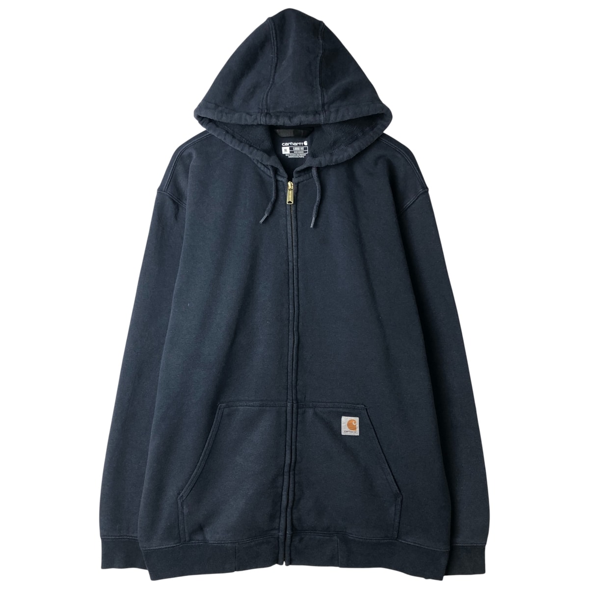 古着 カーハート Carhartt Loose Fit スウェットフルジップパーカー メンズXL相当/eaa611492