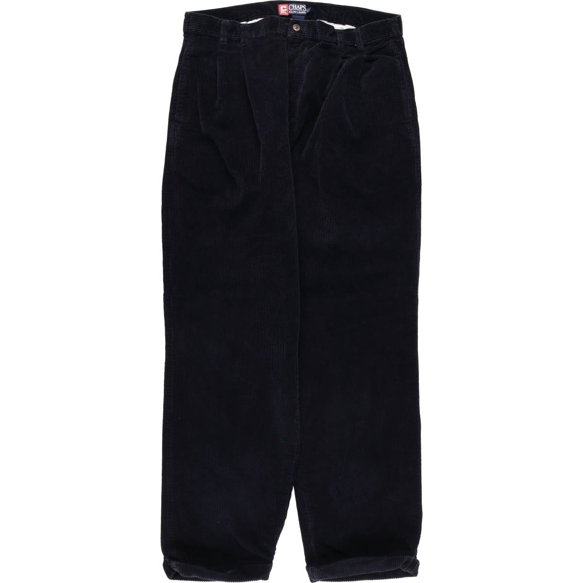 古着 ラルフローレン Ralph Lauren CHAPS チャップス ツータック コーデュロイパンツ メンズw34相当/eaa617252