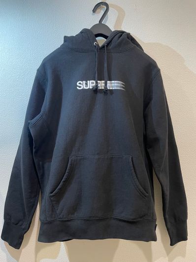 Supreme Motion Logo Hooded Sweatshirt "Black" (20SS)
