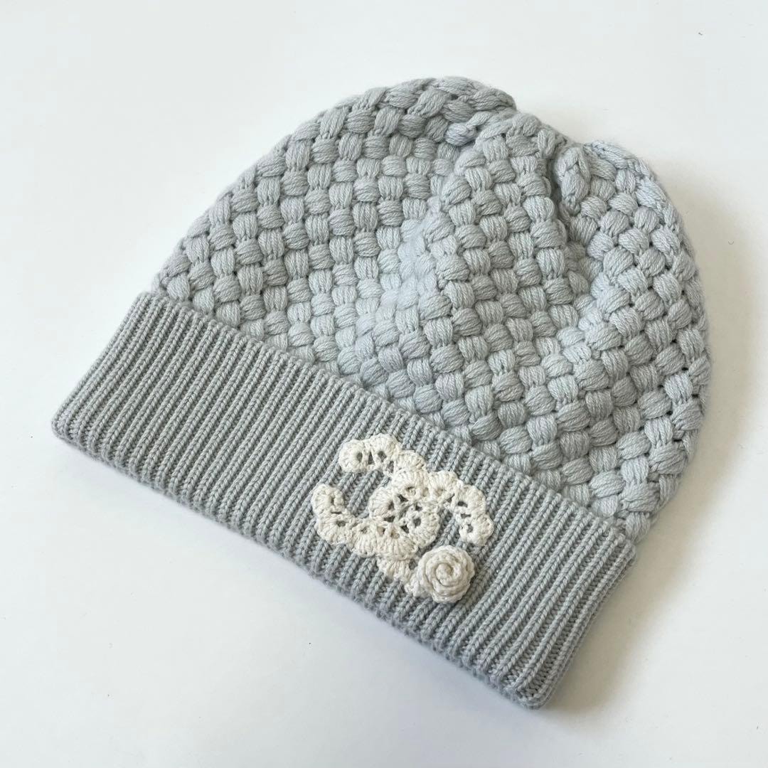 シャネル ニットキャップ レディース