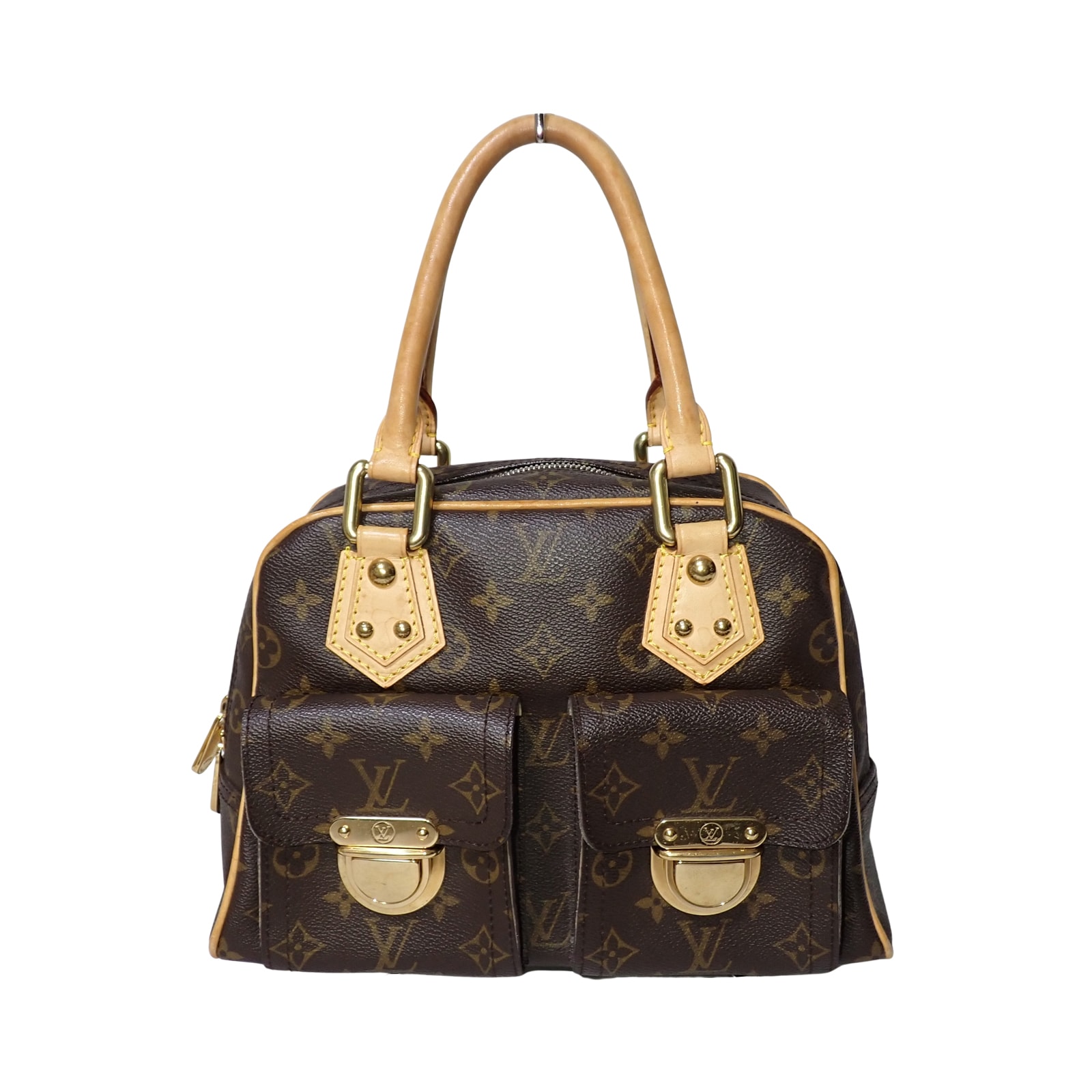 LOUIS VUITTON ルイ・ヴィトン マンハッタン PM M40026 モノグラム ブラウン レディース ハンドバッグ
LV