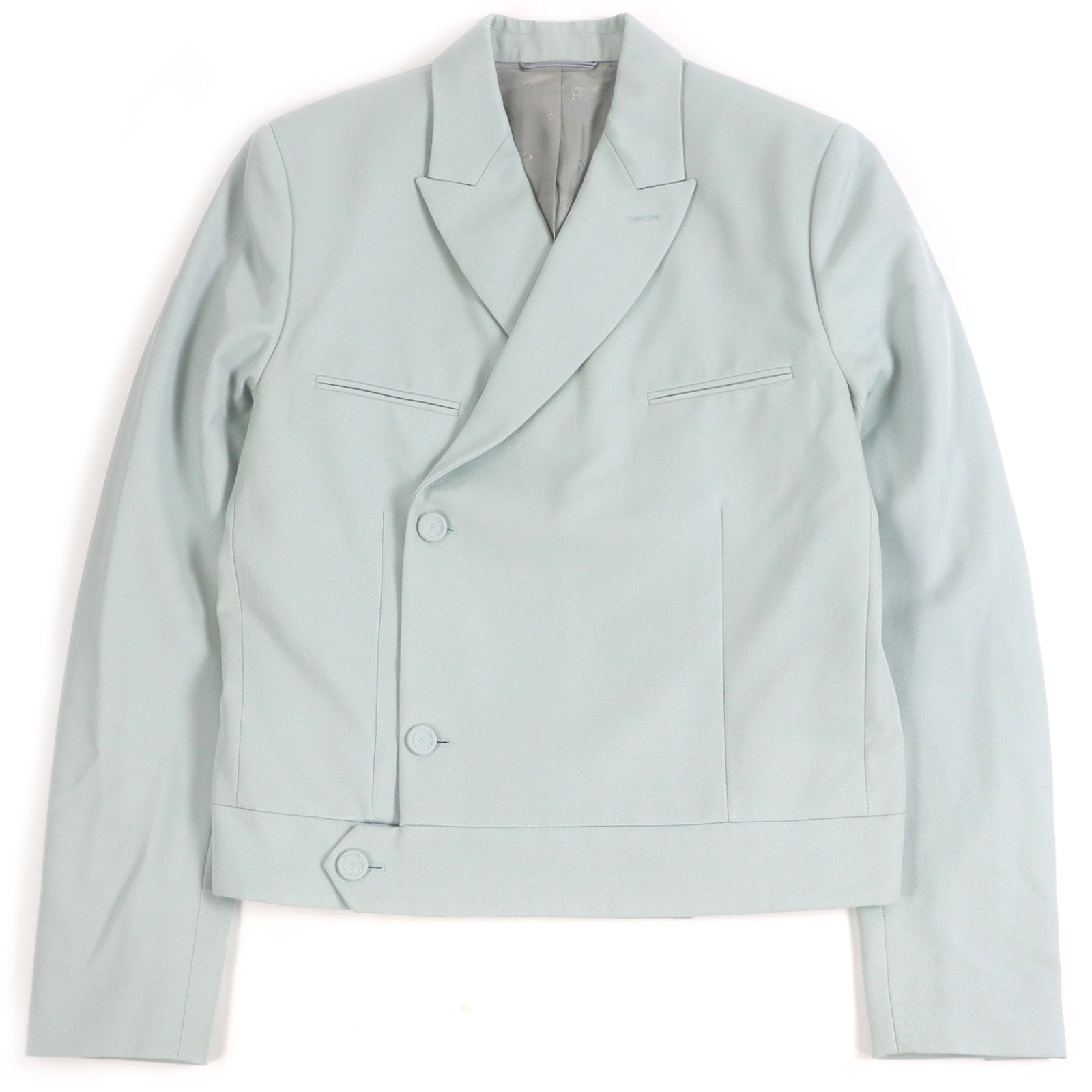 極美品 ディオール オム ジャケット ライトグリーン メンズ 50 283C255A5180