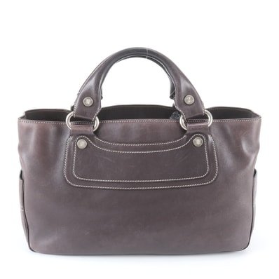 ■美品 セリーヌ ブギーバッグハンドバッグ レザー