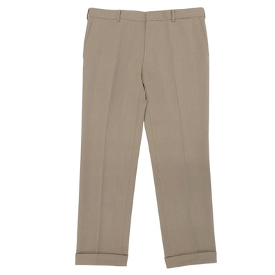 極美品 エルメス スラックス ベージュ メンズ 54 PN382