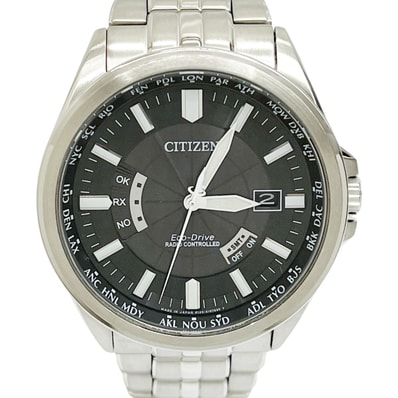 CITIZEN シチズン 腕時計 エコドライブ 本体のみ ステンレススチール ブラック GN-4W-S12G