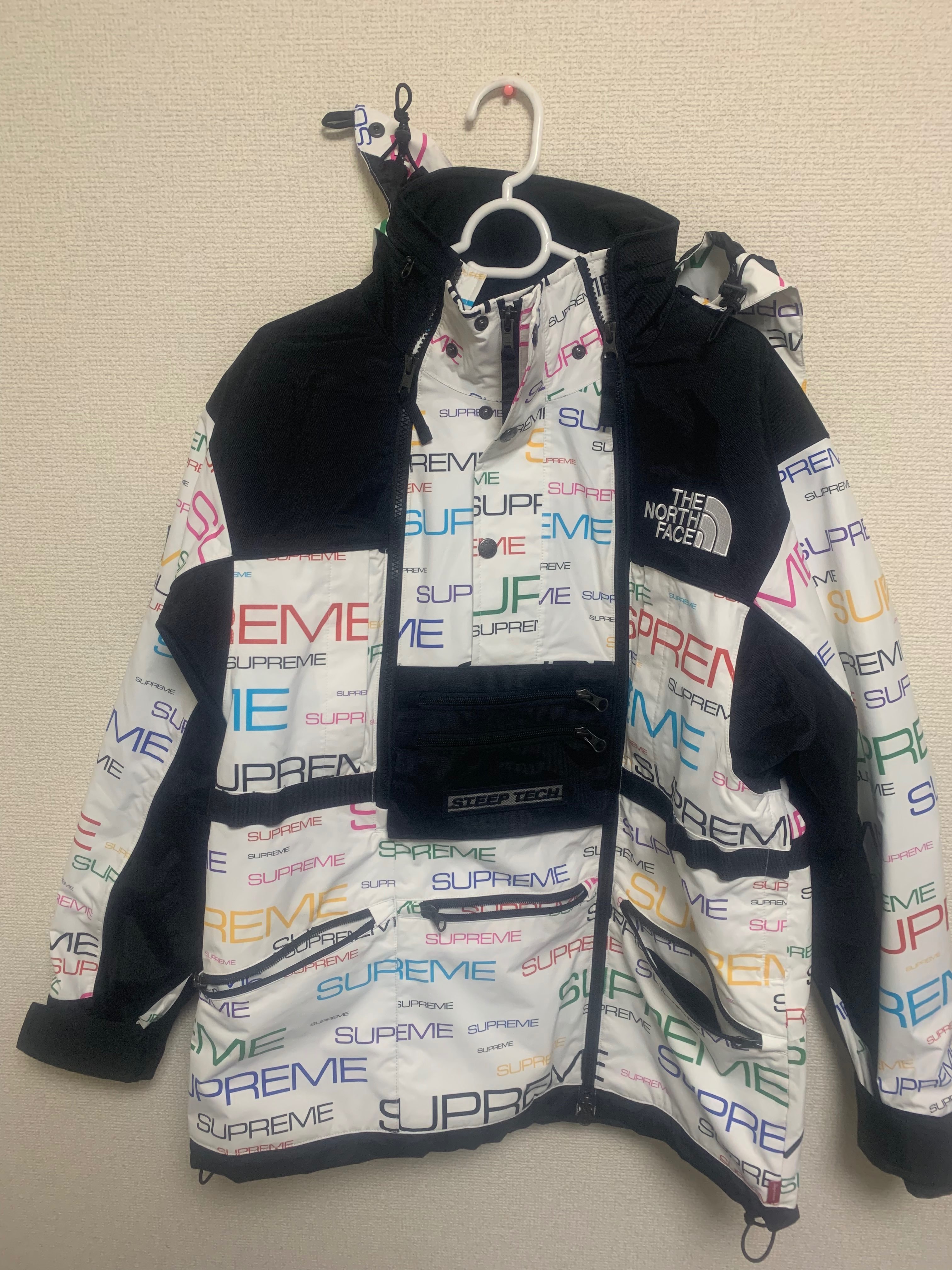 Supreme x The North Face Steep Tech Apogee Jacket "White"