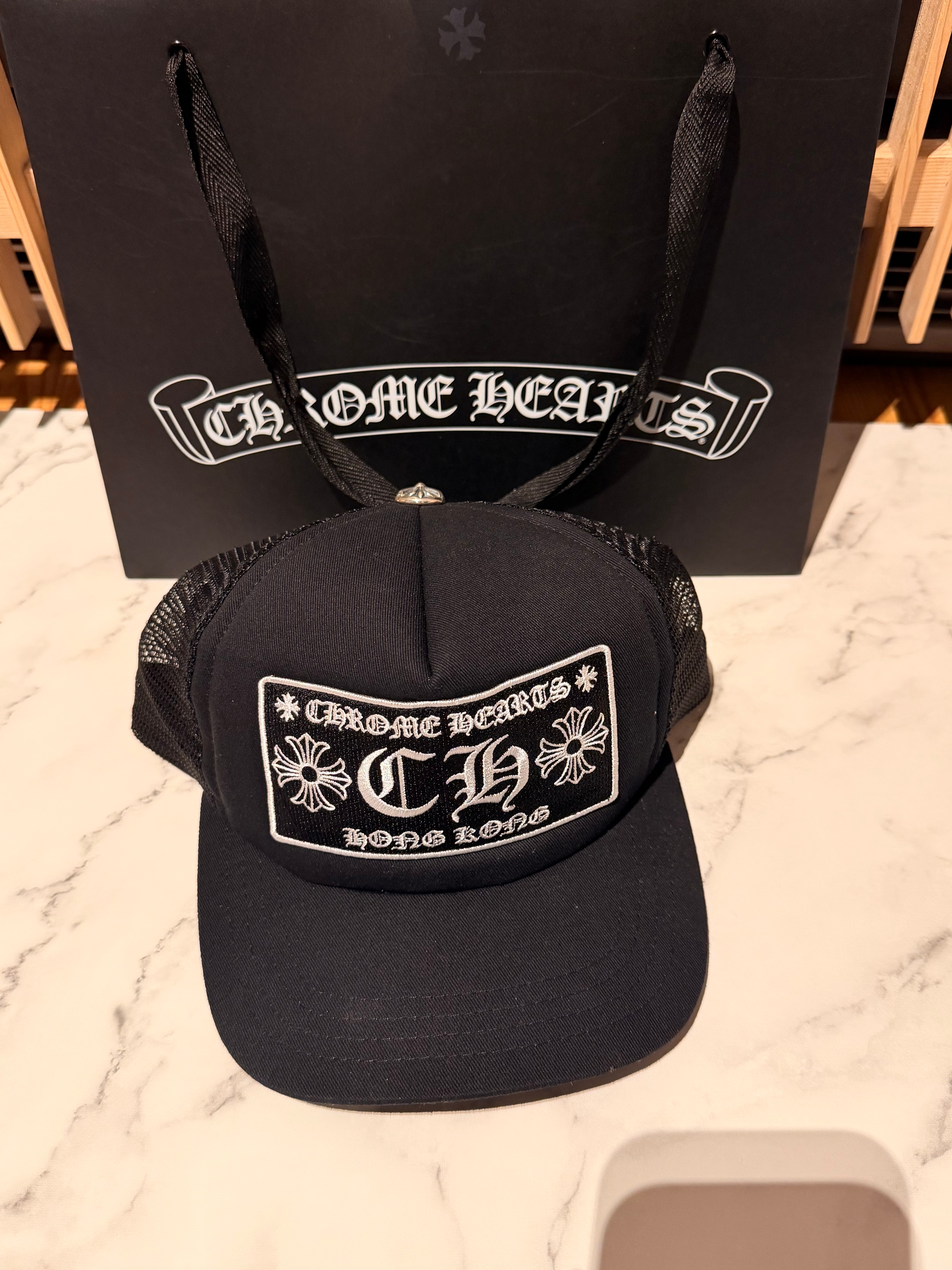 Chrome Hearts Trucker Cap CH "Black"