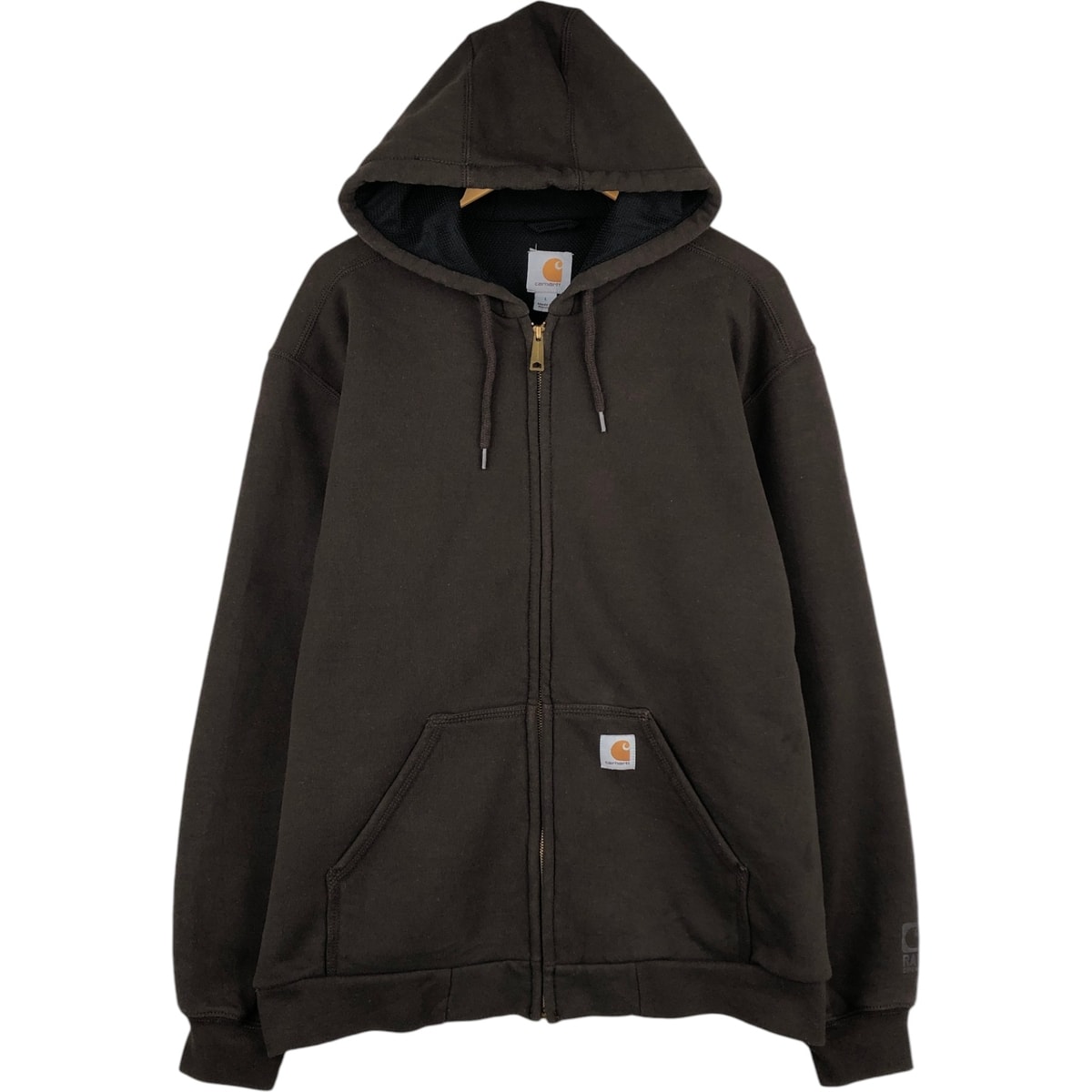 古着 カーハート Carhartt RAIN DEFENDER フルジップスウェットシャツ トレーナー メンズL相当/eaa632950