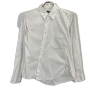 ブラックコムデギャルソン 15年製 1Q-B001 斜めボタン シャツ XS