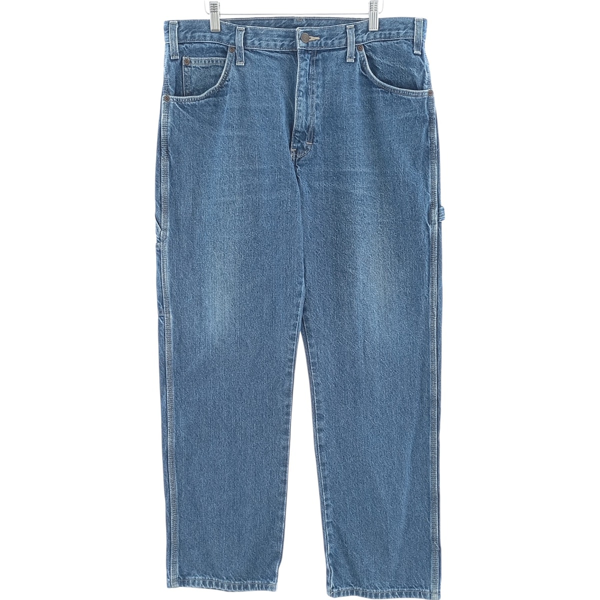 古着 ディッキーズ Dickies ロゴパッチ デニムペインターパンツ メンズw36相当/eaa417304