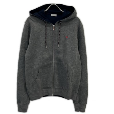 ディオールオム 733J220B0413 グレー Beeロゴ ジップアップジャケット M