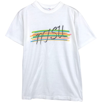 古着 80年代 チャンピオン Champion トリコタグ プリントTシャツ USA製 メンズL相当 ヴィンテージ/eaa640784