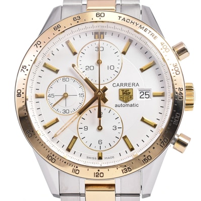 タグホイヤー TAG HEUER CV2050-0 ニューカレラ タキメーター 自動巻き メンズ 良品 箱・保証書付き B#146640