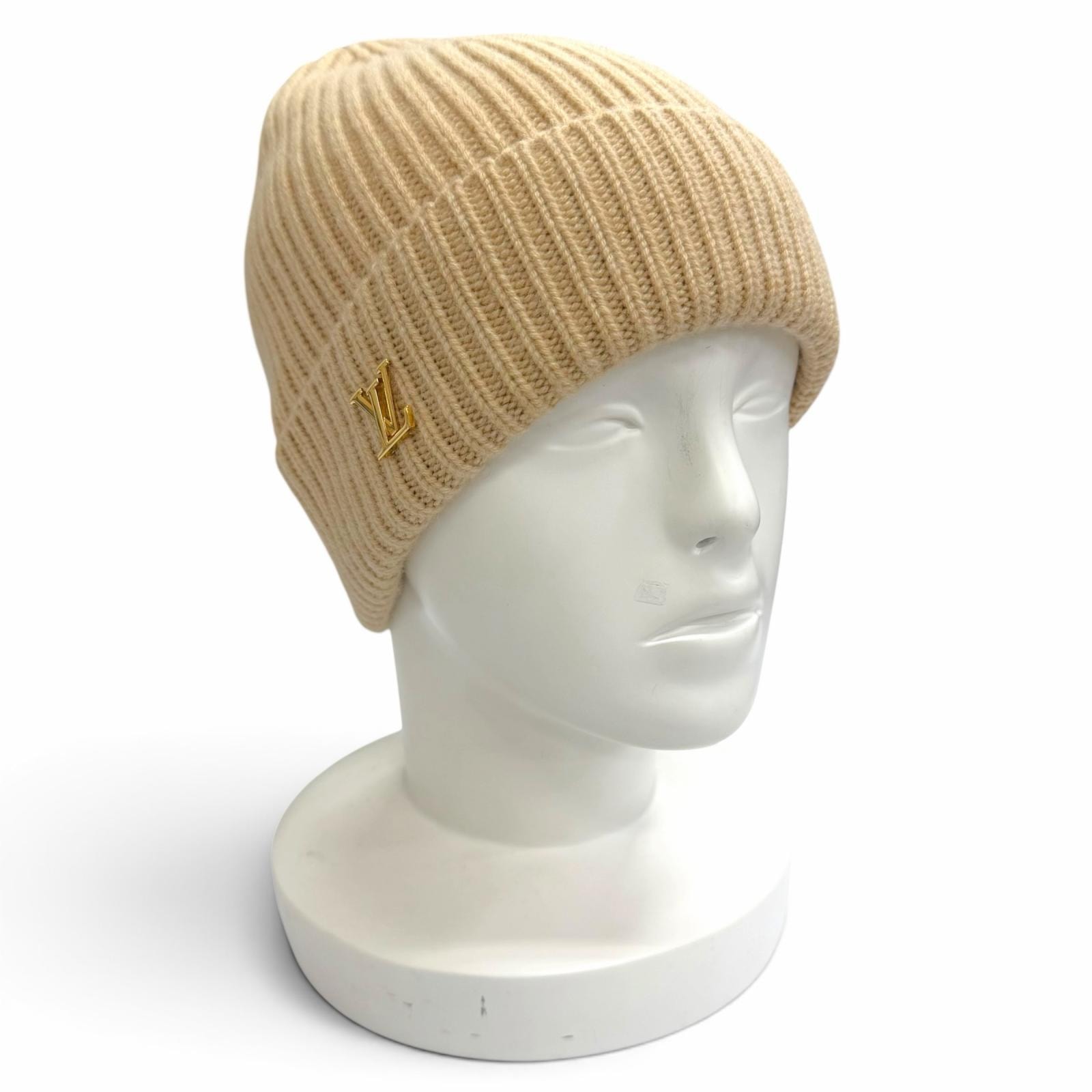 極美品 ルイヴィトン ニットキャップ ビーニー LV スパーク M77881