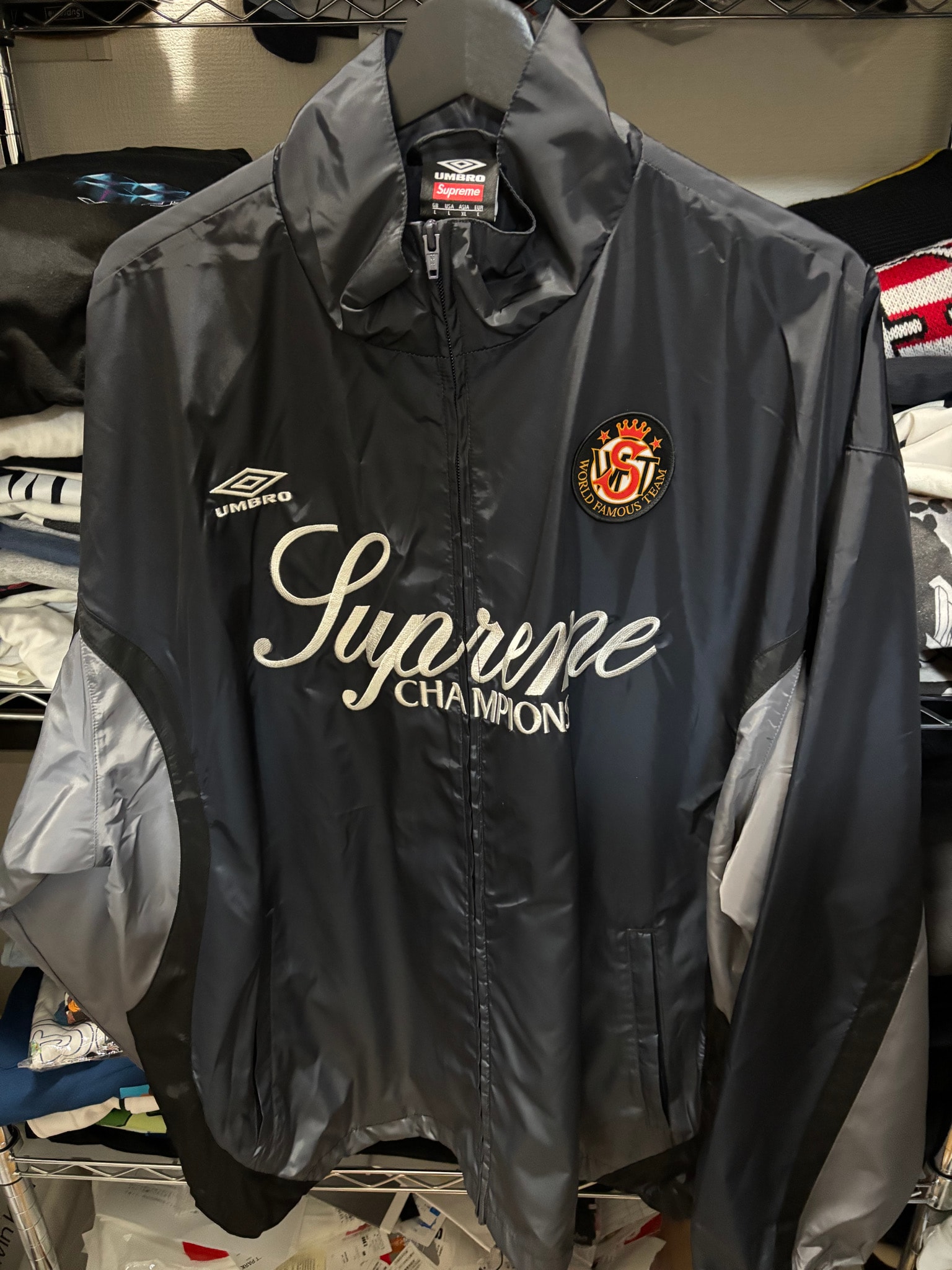 Supreme x Umbro Gradient Track Jacket 