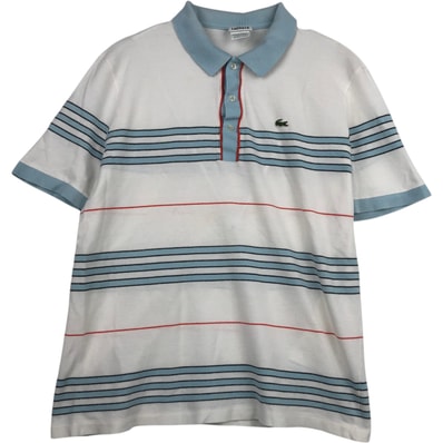 D (傷や汚れあり)】古着 90年代 ラコステ LACOSTE フランス企画 半袖 D (傷や汚れあり)】古着 90年代 ラコステ LACOSTE フランス企画 半袖