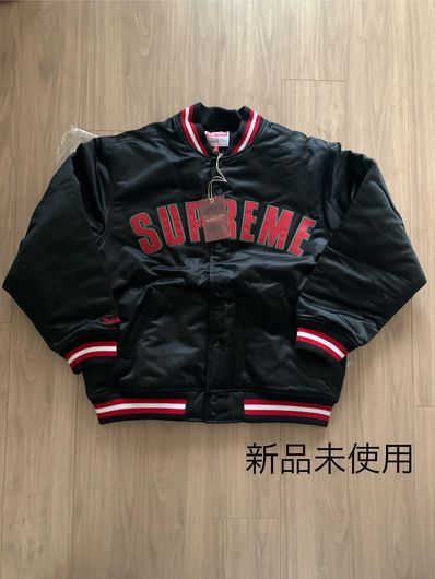 Supreme / Mitchell & Ness® Satin Varsity Jacket Supreme / Mitchell & Ness® Satin Varsity Jacket