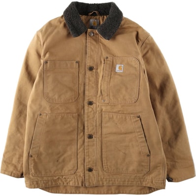 古着 カーハート Carhartt FULL SWING 中綿入り ダックカバーオール メンズL相当/eaa645766