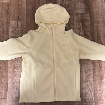 Nike x Drake NOCTA Tech Fleece Full-Zip Parka "Citron Tint"