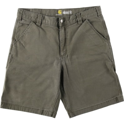 古着 カーハート Carhartt RELAXED FIT ダック地 ワークショーツ ショートパンツ メンズw34相当/eaa620616