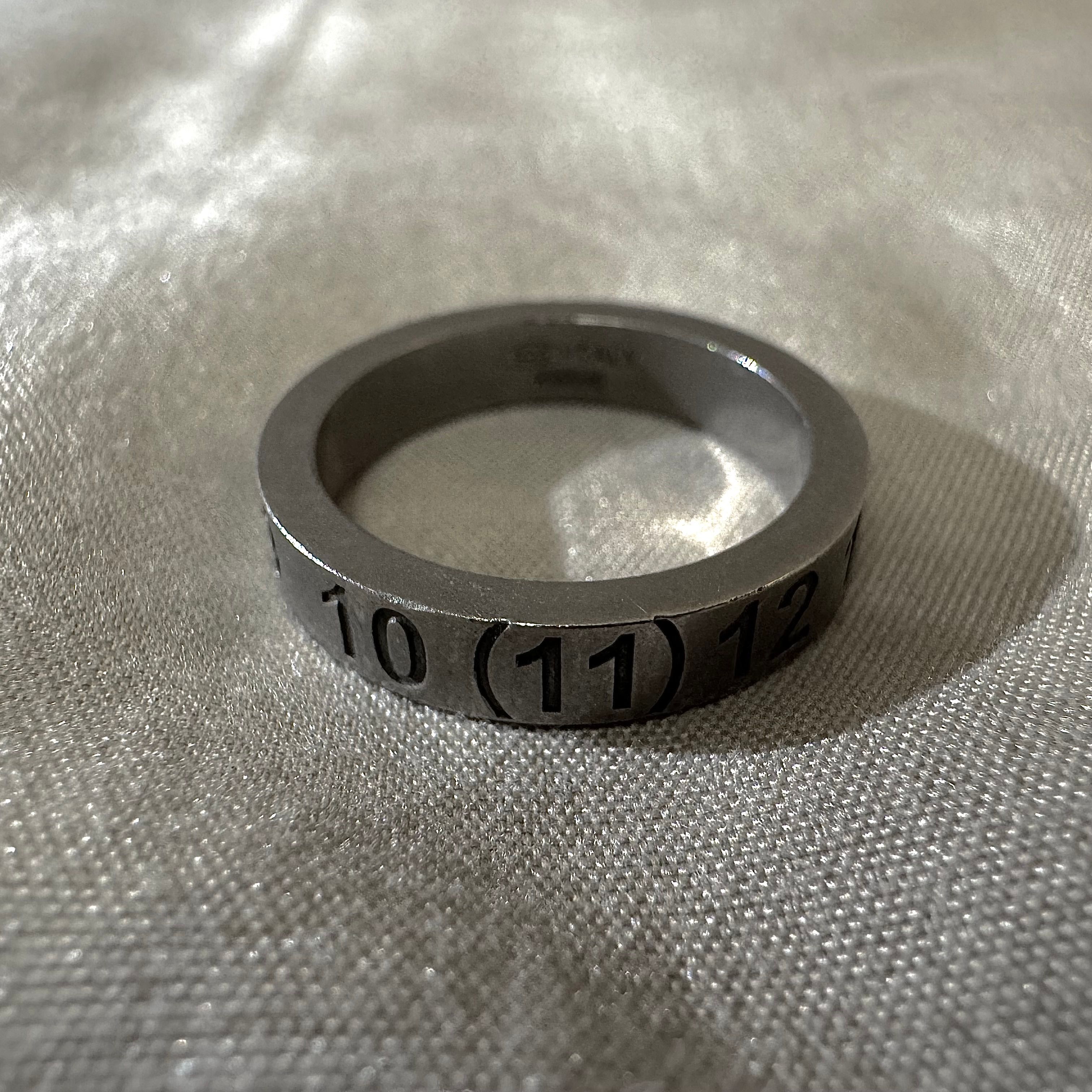 Maison Margiela Numbering Ring "Silver"