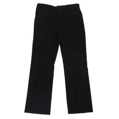 LOEWE ロエベ HB44Y04X03 Tailored Trousers テーラード ウール トラウザーズ スラックス パンツ ブラック系 50【中古】