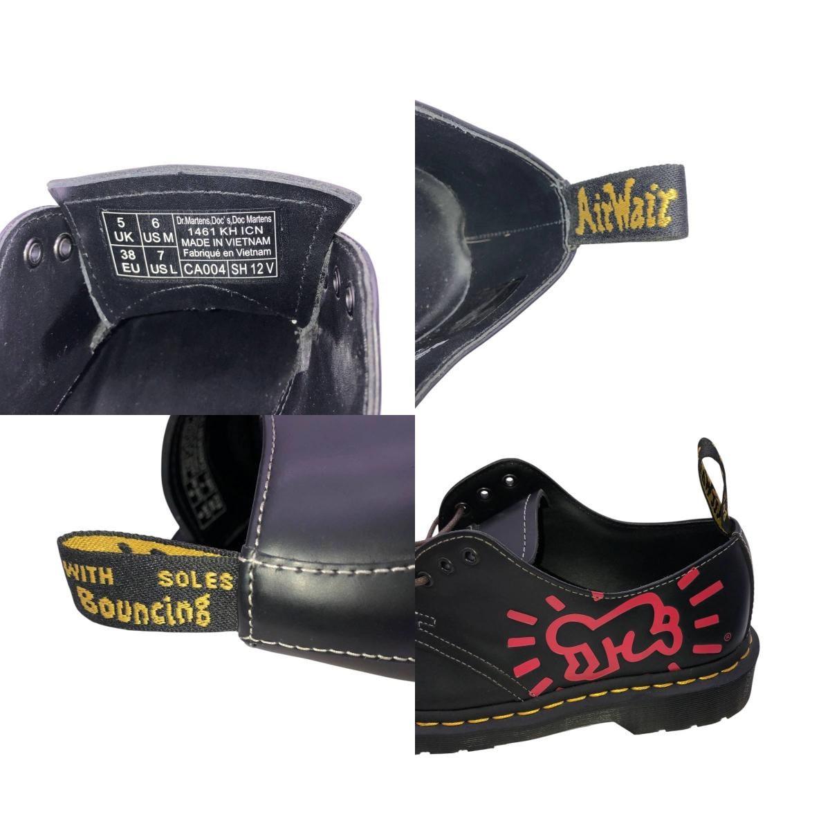 D (傷や汚れあり)】古着 ドクターマーチン Dr.Martens 1461 Keith