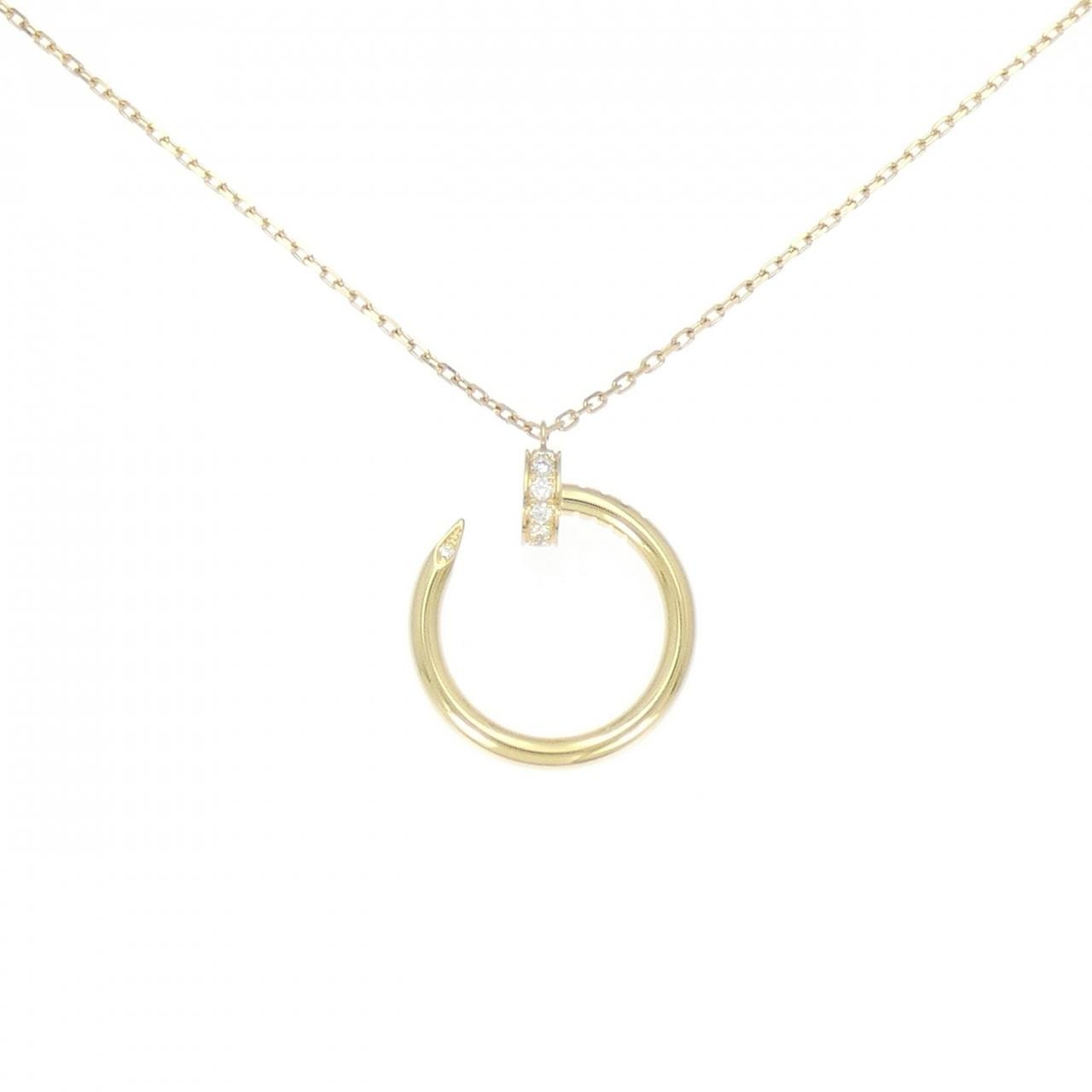 カルティエ ジュスト アン クル ネックレス