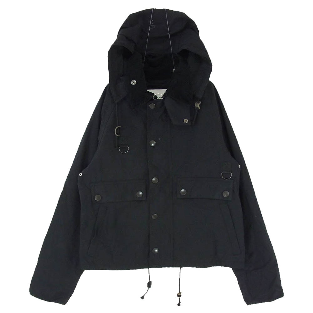 Barbour バブアー 1701086 SPEY JACKET スペイ ショート丈 ジャケット ブラック系 S【中古】