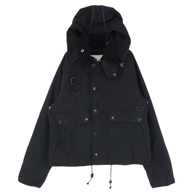 Barbour バブアー 1701086 SPEY JACKET スペイ ショート丈 ジャケット ブラック系 S【中古】