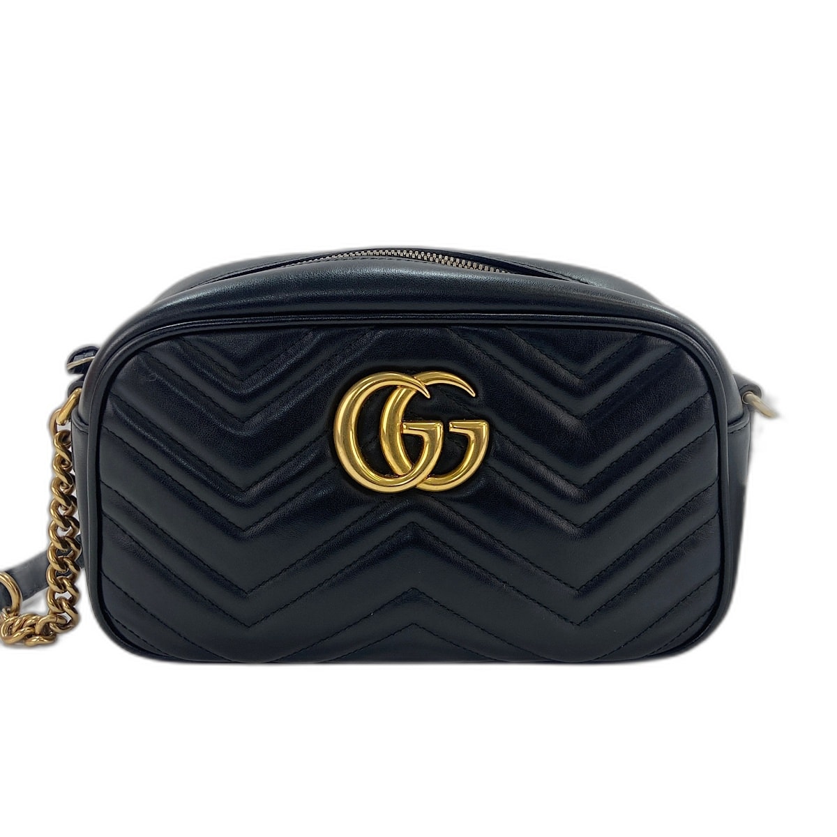 グッチ GUCCI GGマーモント ショルダーバッグ【中古】