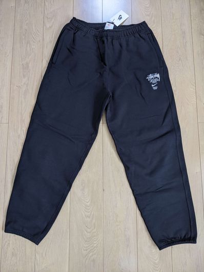 Nike x Stussy International Sweatpants (US Size) "Black" DC4227-010