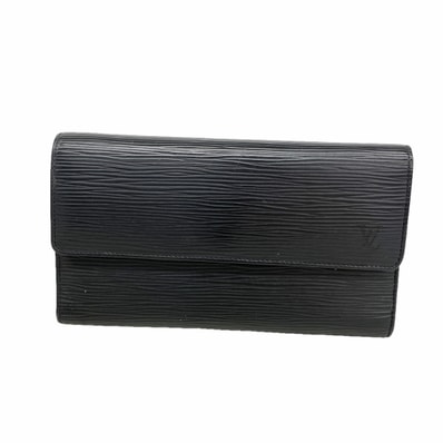 Louis Vuitton Epi Porte Tresor International "Noir"