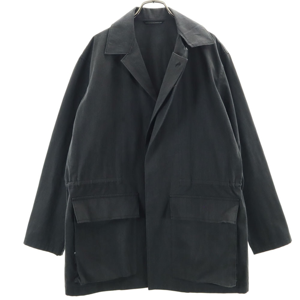 Y's ワイズ 変形 ジャケット 2 チャコールグレー COMPOSITION SEE ATTACHED LABEL ヨウジヤマモト