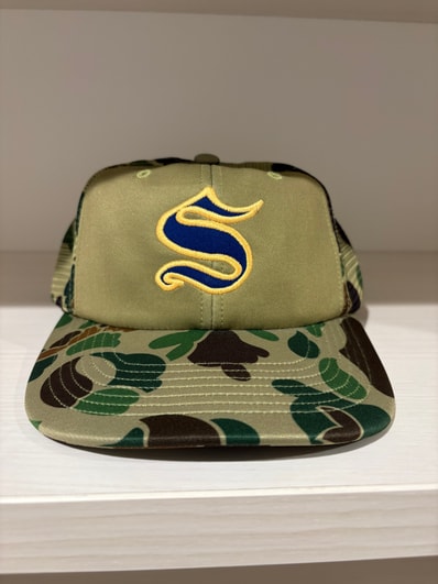 Supreme Contrast S Mesh Back 6-Panel "Woodland Camo"