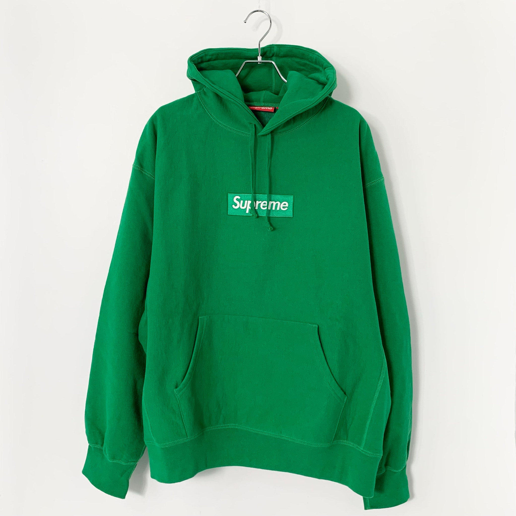Supreme Box Logo Hooded Sweatshirt "Green" (24FW)