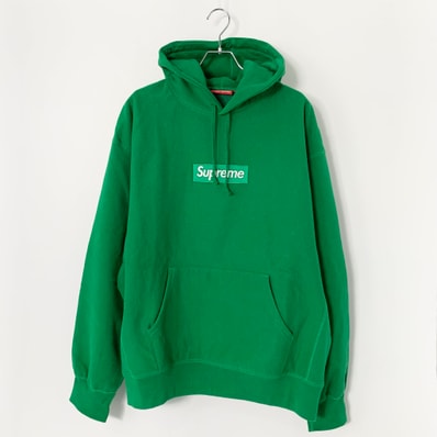 Supreme Box Logo Hooded Sweatshirt "Green" (24FW)