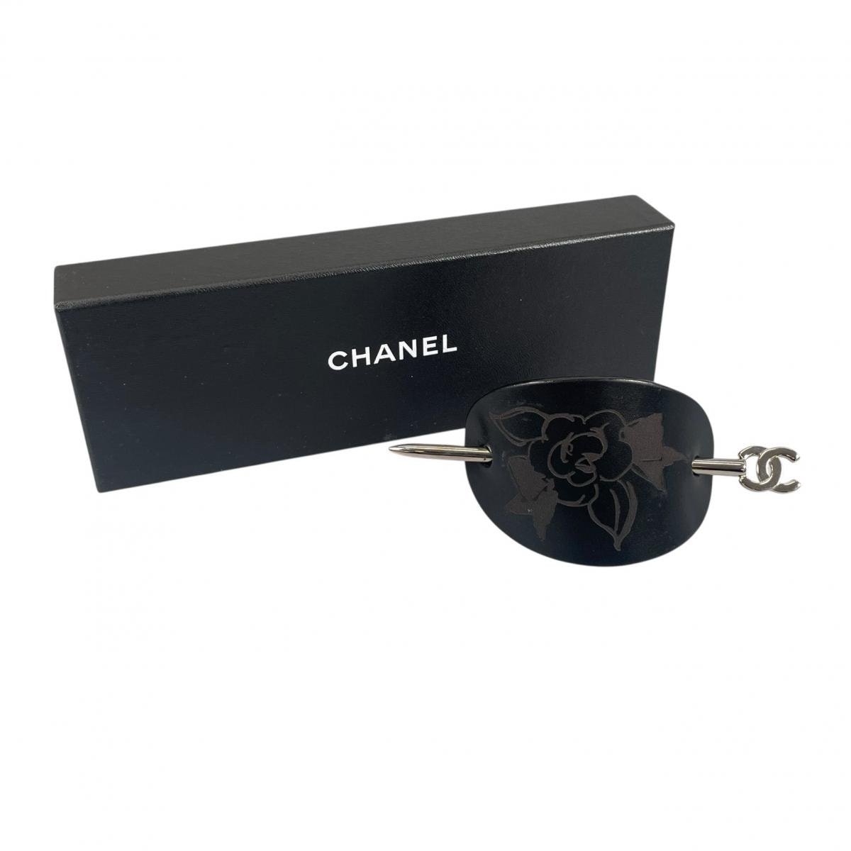 シャネル CHANEL カメリア 98A マメ有 髪飾り・かんざし