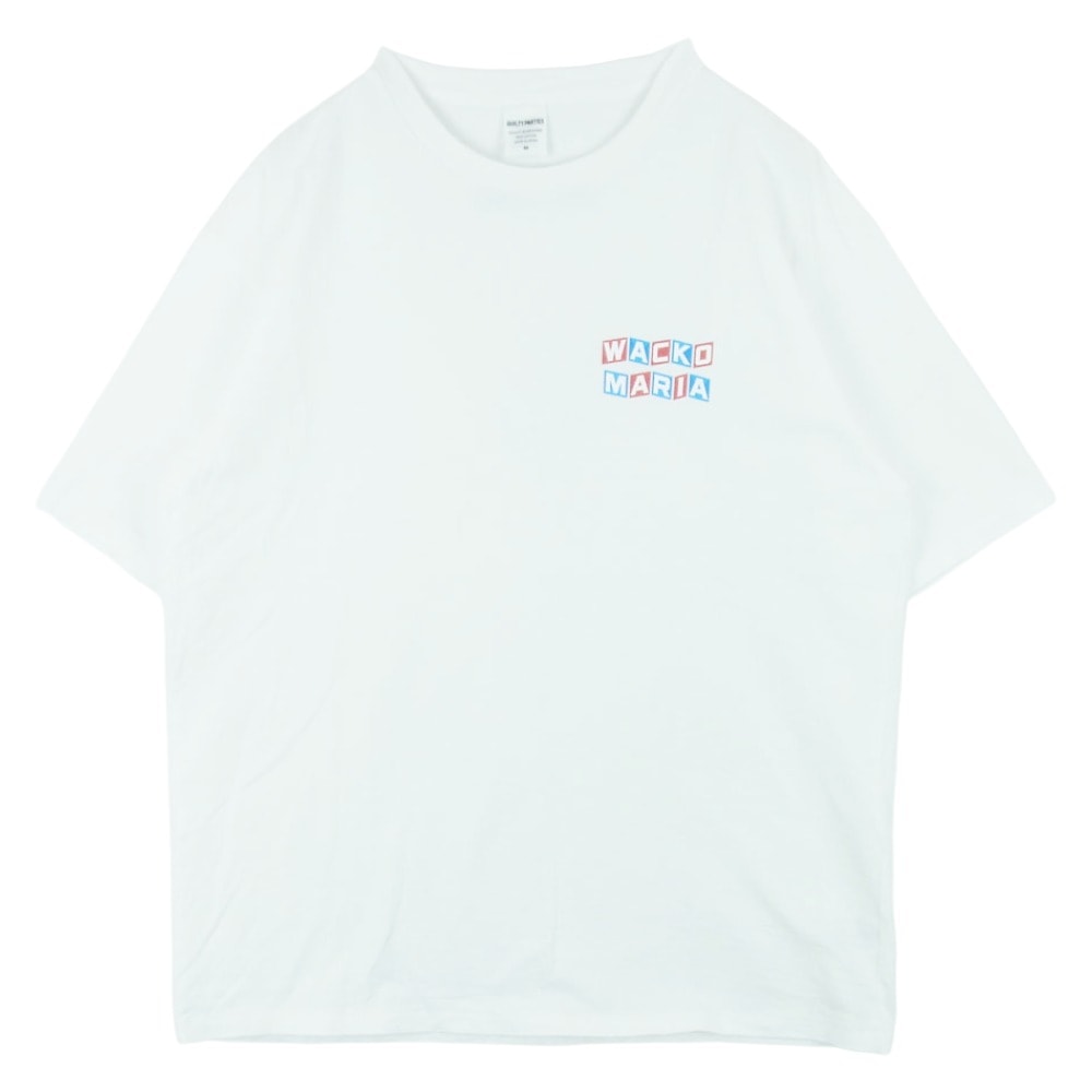 WACKO MARIA ワコマリア 26SS 26SS-WMT-WT11 WASHED HEAVY WEIGHT CREW NECK T SHIRT ウォッシュド ヘビー ウェイト クルーネック Tシャツ 半袖 カットソー M【中古】