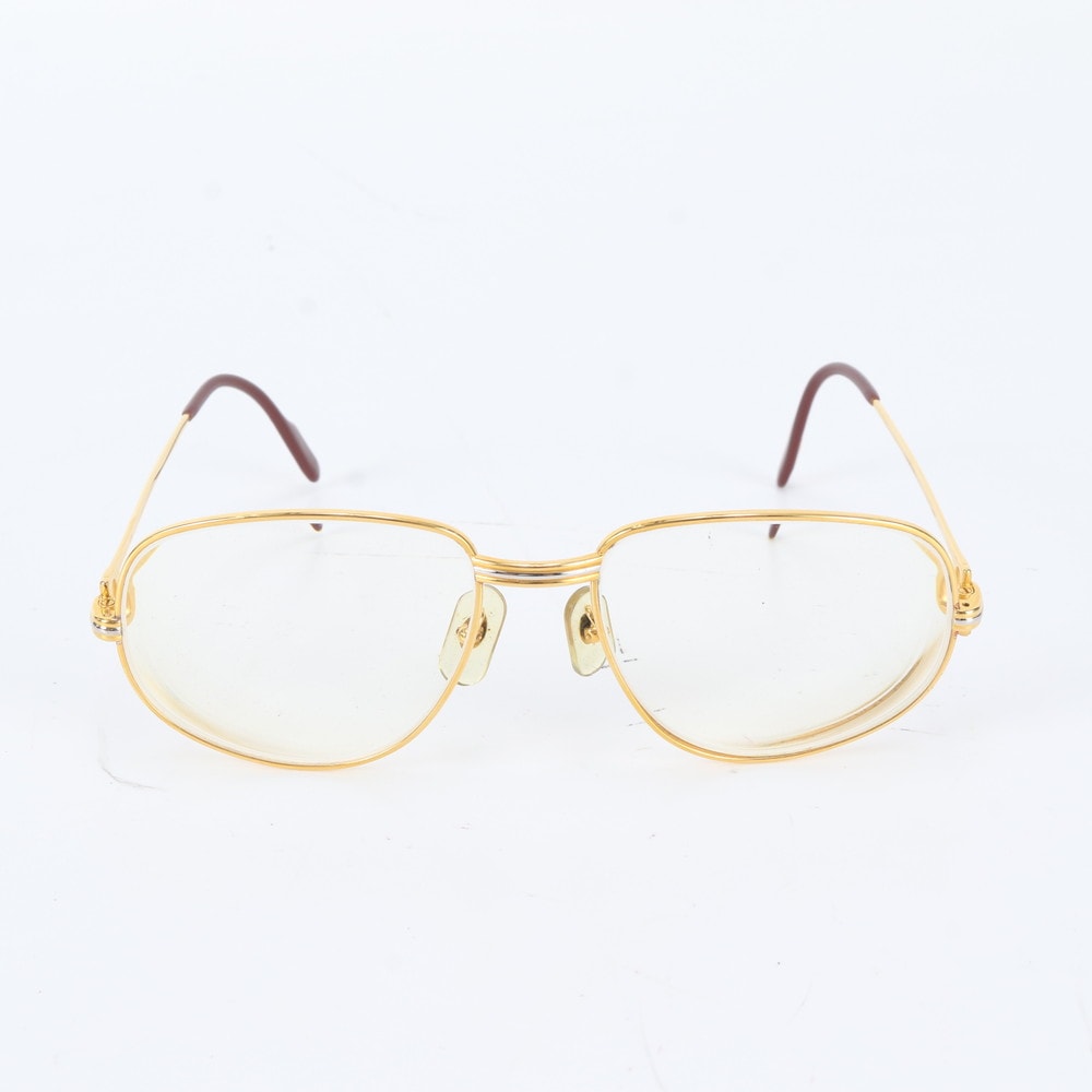 ■美品 カルティエ ヴァンドーム 58□18 アイウェア ファッション