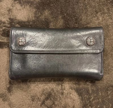 美品 クロムハーツ ウェーブウォレット 財布