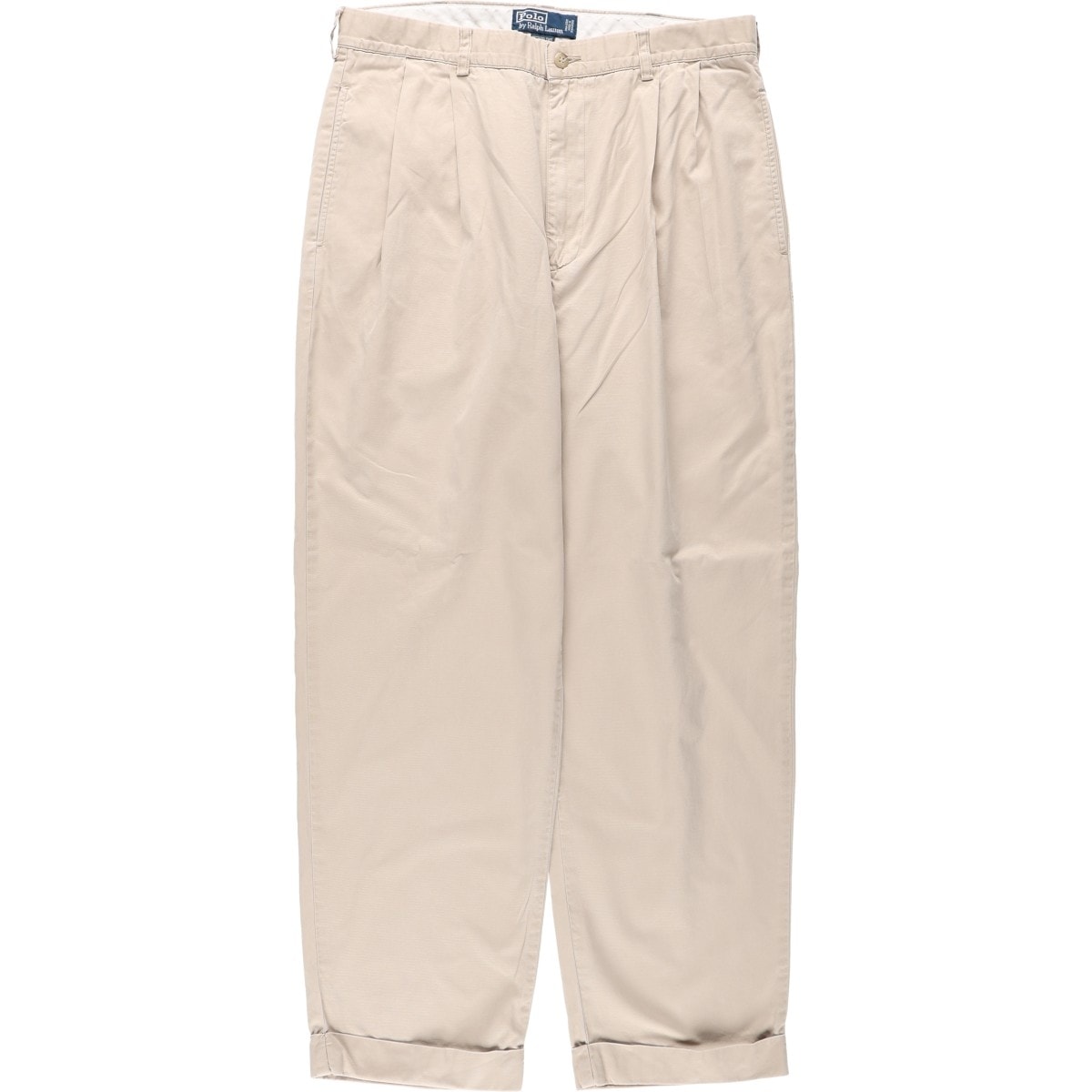 古着 ラルフローレン Ralph Lauren POLO by Ralph Lauren HAMMOND PANT ツータック チノパンツ メンズw34相当/eaa680742
