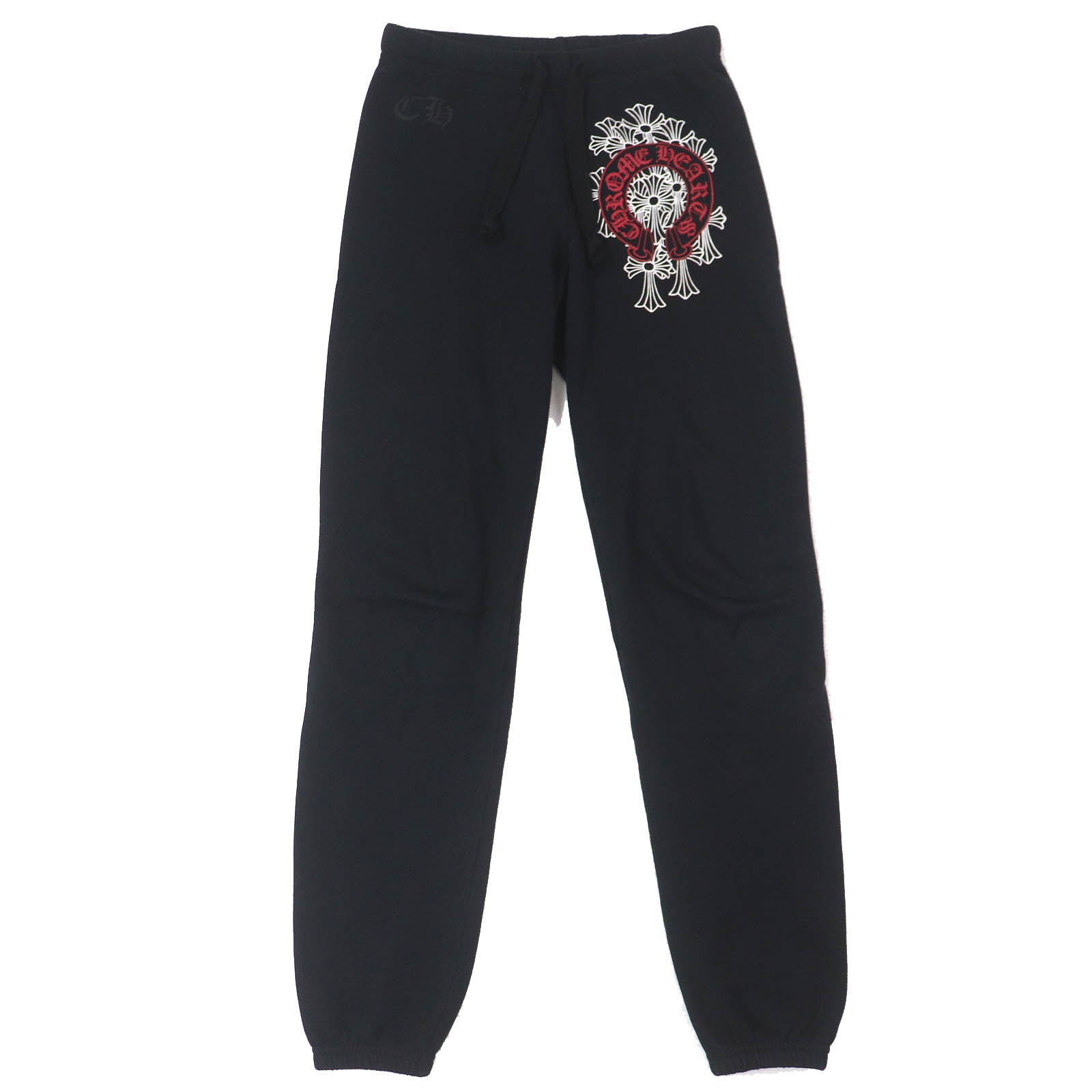 Chrome Hearts Cemetery Cross Horseshoe Sweatpants "Black"