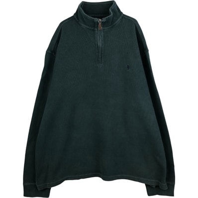 古着 ラルフローレン Ralph Lauren POLO by Ralph Lauren ハーフジップスウェットシャツ トレーナー メンズXL相当/eaa591520