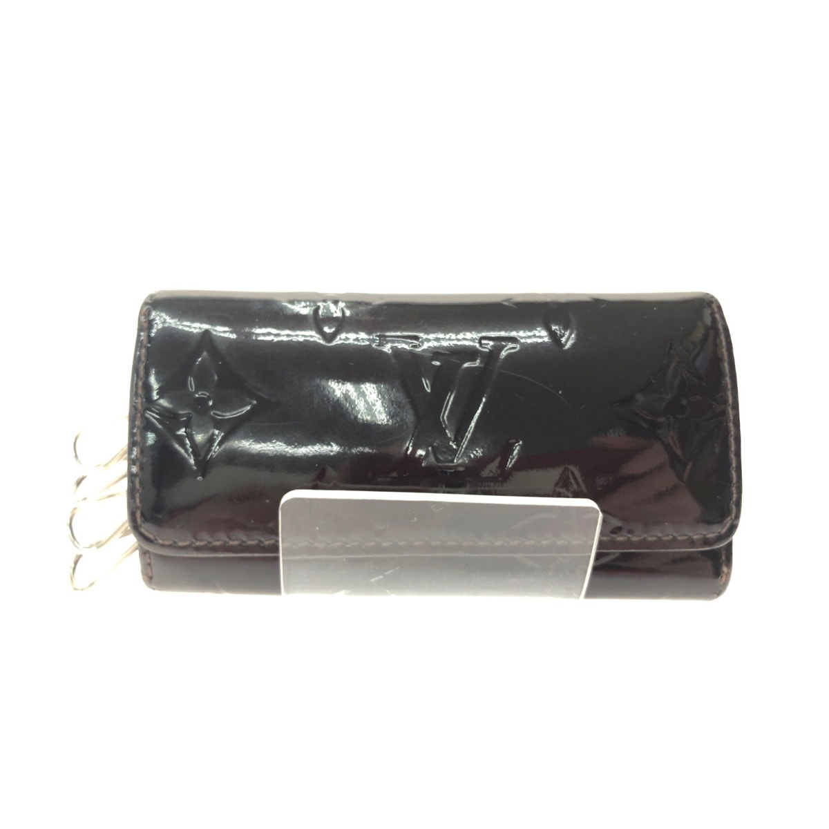 ▼▼LOUIS VUITTON ルイヴィトン レディース 4連キーケース モノグラム ヴェルニ ミュルティクレ4 M93517 アマラント