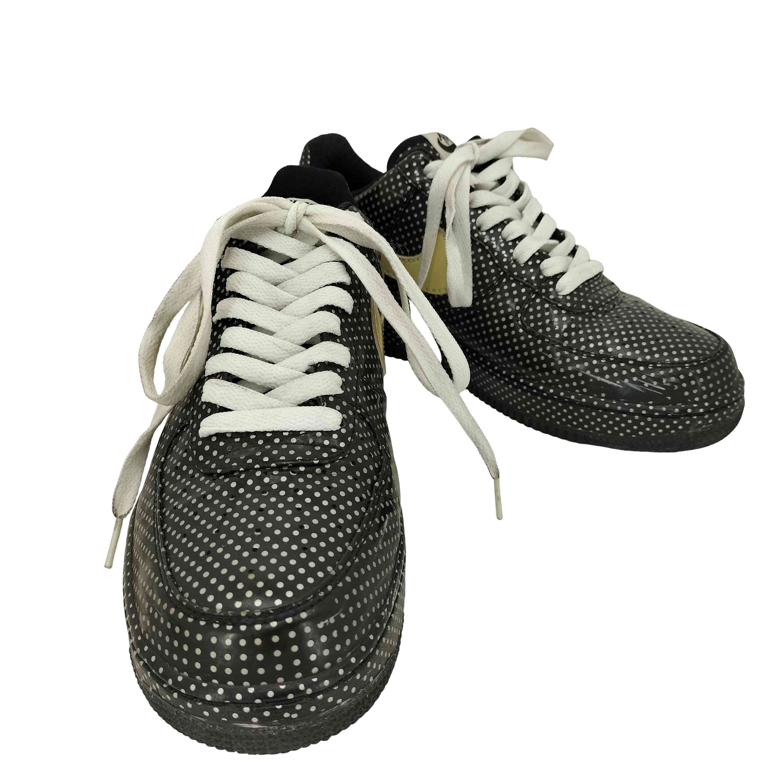 WMNS AIR FORCE 1 LOW PRM 07 BLACK SWAN【1142747486910】