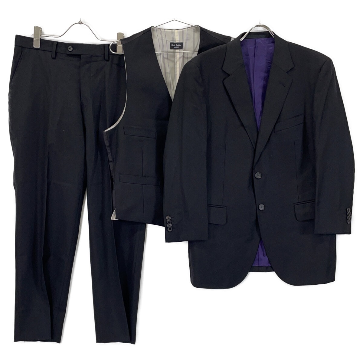 B (目立った傷や汚れなし)】Paul Smith BLACK ポールスミス ブラック